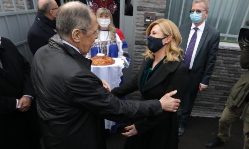 Lavrova dočekala i Kolinda Grabar Kitarović: Nije bila dio protokola, ali...