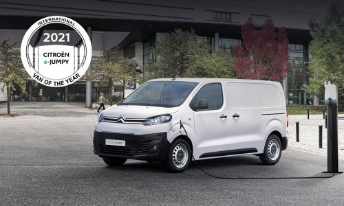 [FOTO/VIDEO] Citroën ë-Jumpy je gospodarsko vozilo godine; električna izvedba modela Jumpy bolja od konkurencije