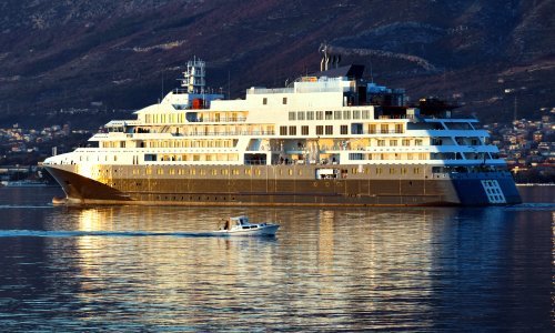 [FOTO] Brodosplit: Novogradnja 487 krenula na prvu plovidbu, evo kako izgleda putnički brod za polarne ekspedicije