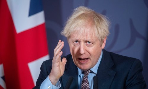 Johnson i kravatom ukazao na važan dio sporazuma Britanije i EU koji je bio jedno od najspornijih pitanja u pregovorima
