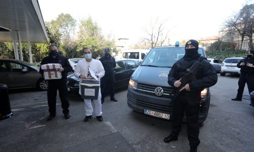 Uspješno isporučeno cjepivo u svih 20 županija, prijevoz osiguravale i interventne jedinice