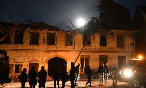 Neizvjesna noć pred stanovnicima Petrinje, Siska i drugih mjesta pogođenim potresom