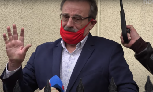 [VIDEO] Hrvatski veleposlanik na rubu suza zbog skupa solidarnosti u Beogradu nakon potresa koji je pogodio Petrinju