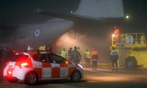 [FOTO] Iz Grčke stigla pomoć stradalima u potresu
