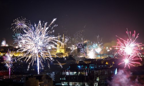 Novogodišnja noć u Zagrebu prošla relativno mirno