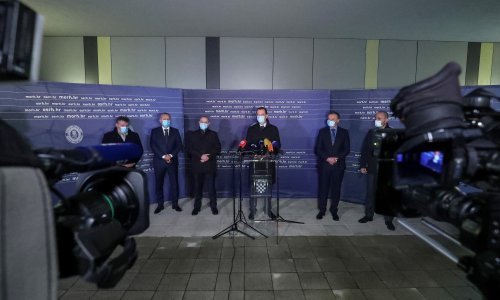 [FOTO] Održana prva sjednica Stožera za obnovu od potresa: 'Osim obnove razmišljamo i o revitalizaciji cijelog prostora'