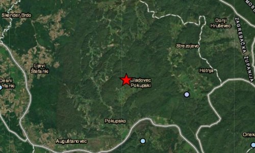 Potres magnitude 2.9 kod Pokupskog, osjetio se u Petrinji, Sisku...