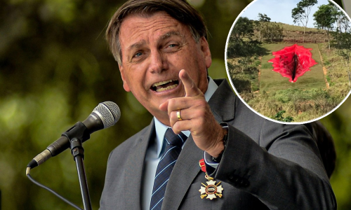 Vagina od 33 metra razbjesnila pristaše desničarskog brazilskog predsjednika Bolsonara