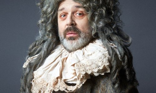 Hrvoje Kečkeš kao Molièreov škrtac na sceni zagrebačkog Kerempuha