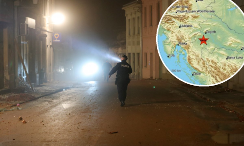 [FOTO] Još jedan jak potres zatresao središnju Hrvatsku! Seizmološki zavod: Magnituda 5,0 po Richteru
