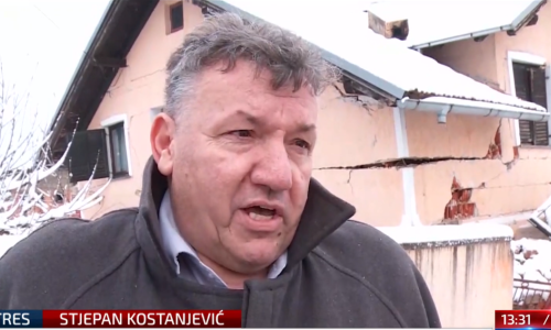 Gradonačelnik Gline: Dok se tlo ne stabilizira, neće se krenuti s obnovom