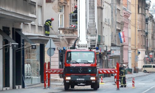 Raščišćavanje Zagreba nakon potresa, najkritičnije kod bolnice u Klaićevoj
