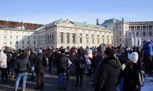 Više od 20 osoba uhićeno na skupu protiv korona mjera u Beču