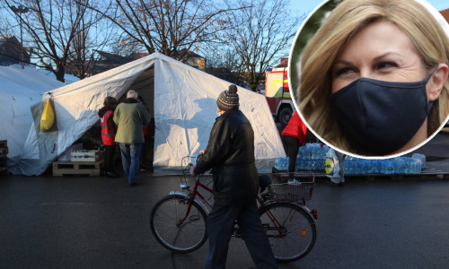 Kolinda Grabar Kitarović volontira na Baniji, gradi kuću obitelji sa šestero djece: ‘Nosila je teće s hranom‘