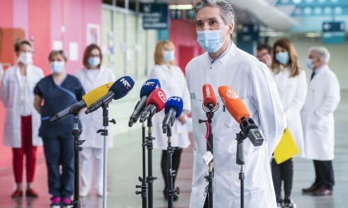 Ravnatelj KB Dubrava nazire izlazak iz pandemije: Imamo 370 hospitaliziranih. Prije dva tjedna bilo ih je više od 500
