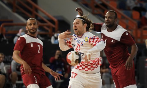 [FOTO] Važna pobjeda! Hrvatska u rukometnom ratu dugo lomila i na kraju slomila neugodni Katar te ostala u igri za velike stvari na SP-u