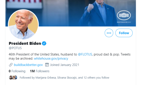 Trump ostao i bez posljednjeg profila na Twitteru: @POTUS je od sada Joe Biden, evo što je prvo tvitao