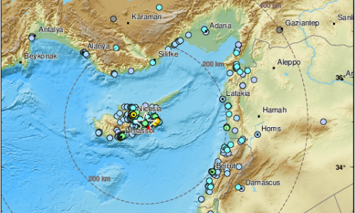 Jaki potres pogodio Cipar