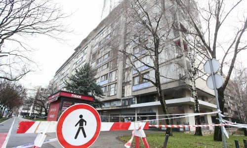 Kreće skidanje oštećene betonske nadstrešnice u Zagrebu, poznata cijena i tko će ukloniti 240 tona betona