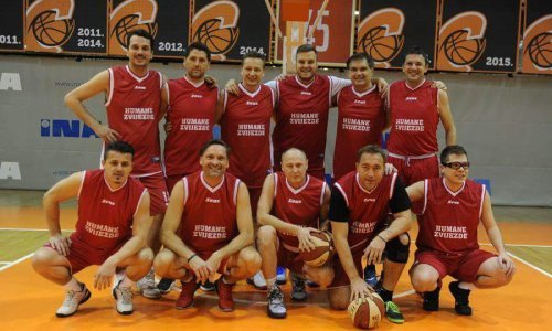 Družijanić i Vlaović kao košarkaši u humanitarnoj akciji