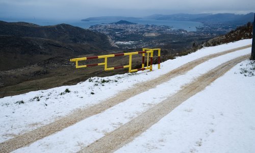 U Dubrovniku i Splitu temperature ispod nule, u okolici i na otocima snijeg