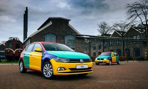 [FOTO] Veseli VW Polo Harlekin 25 godina nakon originala: Šarenilom protiv depresije