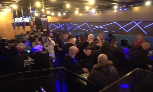 [FOTO/VIDEO] U raciji na ugostiteljski objekt zatečeno preko 30 osoba, gotovo nitko nije imao masku, ali je zato bilo oružja