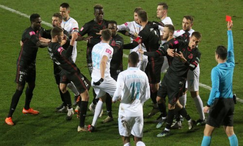 [VIDEO/FOTO] Gorica je opet pobijedila Rijeku; Andrijašević zabio autogol, a sam kraj utakmice obilježila je tučnjava na terenu