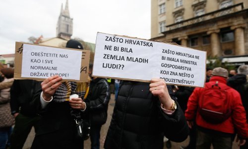 UGP tvrdi: Na Trgu bana Josipa Jelačića okupilo se više od pet tisuća ljudi