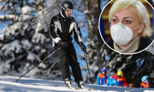 Bubaš: Skijanje je naporna aktivnost, jače se širi aerosol. Prije i poslije spusta - nosite maske!