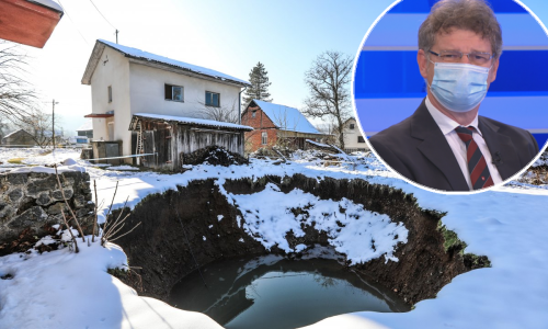 Geolog Bruno Tomljenović: Pojava vrtača je fenomen. Nije uobičajeno da se nakon potresa tlo tako ponaša