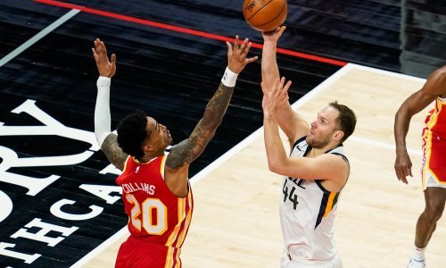 Bojan Bogdanović opet igra kao u najboljim danima; lakoćom je napunio koš Atlante, a njegova Utah je najbolja u NBA ligi