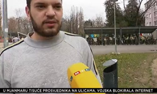 Student koji je sinoć tulumario kod doma na Savi: Policija nije napravila ništa! Samo su razbili tisuću ljudi na dvije grupe od po 500