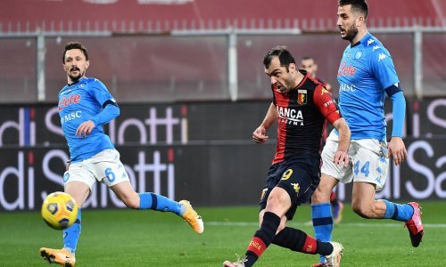 Makedonac Pandev na asistenciju Hrvata Badelja i Slovenca Zajca zabio za pobjedu Genoe nad Napolijem