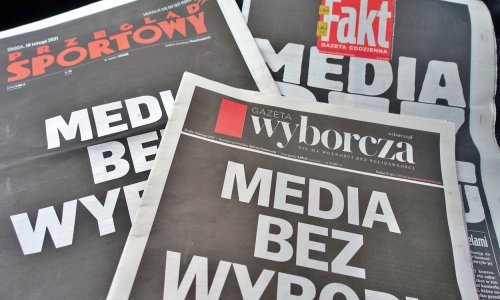 Zacrnili se ekrani i naslovnice: Poljski mediji tišinom prosvjeduju protiv planiranog poreza na oglašavanje