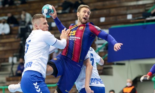 [FOTO] 'Zagrebaši' su se dobro držali protiv Barce, ali čudesno oporavljeni Luka Cindrić i njegovi suigrači nisu dozvolili senzaciju