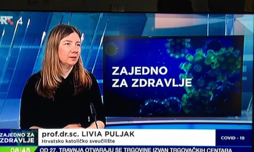 Profesorica Lidija Puljak među najutjecajnijim znanstvenicima u 2019. godini