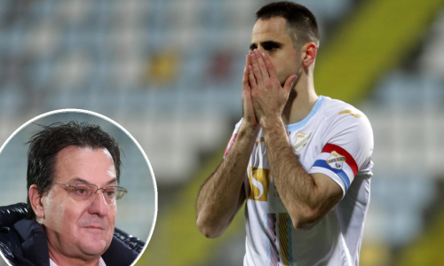[VIDEO/FOTO] Ljutiti gazda Rijeke Damir Mišković oštro je kritizirao svoje nogometaše, a dotakao se i statusa trenera Simona Rožmana