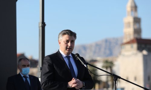 Plenković kaže da je Mihanović izvanredno rješenje za budućnost Splita; ne isključuje postizbornu koaliciju s Kerumom