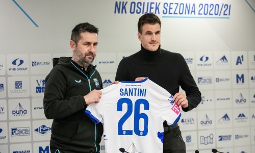 [VIDEO/FOTO] Nenad Bjelica jako se veselio Ivanu Santiniju, ali zapelo je s papirima: Sada je to ušlo u fazu spora