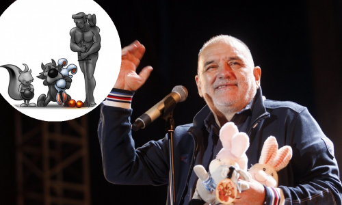 Dirljiva posveta Balaševiću: Uplakani Zagi, Vučko i Pobednik tuguju s bijelim zečićem