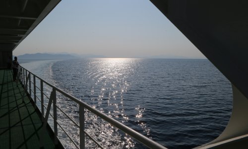 Kakav prizor: Fotograf snimio 'lebdeći' trajekt kod Ploča