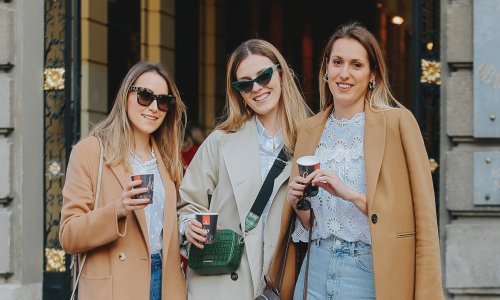 Zagrebačka špica vrvjela je atraktivnim djevojkama koje modu imaju u malom prstu