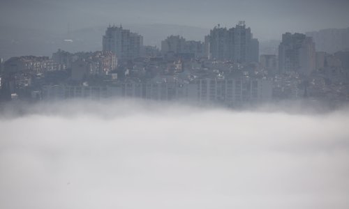 [FOTO] Split se i jutros probudio u magli, pogledajte nevjerojatne prizore grada