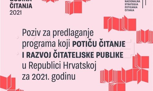 Objavljen javni poziv za predlaganje programa koji potiču čitanje