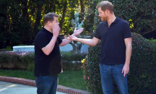 Princ Harry repao pjesmu iz serije 'Princ iz Bel Aira', ali je govorio i o ozbiljnijim temama: 'Učinio sam što bi svaki suprug i otac učinio'