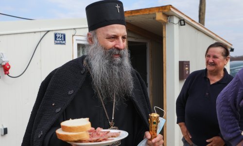[FOTO] Patrijarh Porfirije na Baniji: Radit ću na otupljivanju oštrica između naroda, računajte na nas