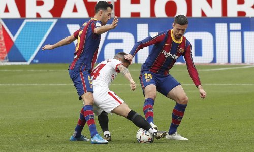 [FOTO] Barcelona na krilima Lionela Messija srušila pobjednički niz Seville, preskočila Real Madrid i približila se Atleticu