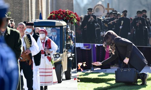 Tisuće građana i niz uglednika uz pjesmu klape ratne mornarice, špalir mažoretkinja, Kravat pukovnije i folkloraša oprostili se od Milana Bandića: 'Otišao si kao pobjednik spreman za vječnost'