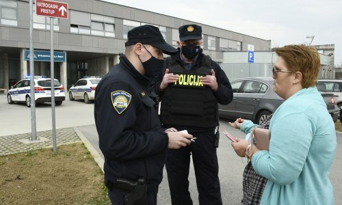 Policija iznijela detalje akcije u Sisku gdje je muškarac prijetio bombom
